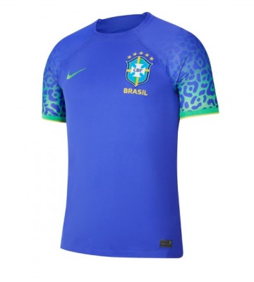 Maillot de foot Brésil Extérieur Monde 2022 Manches Courte